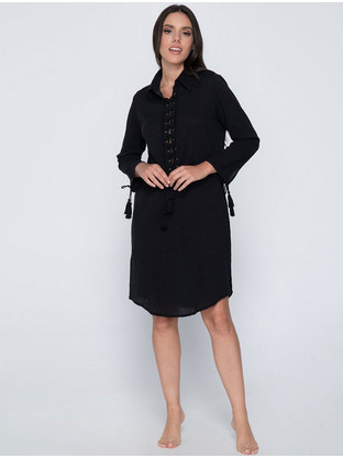 Luna Mia Midi Φόρεμα Μαύρο 93912