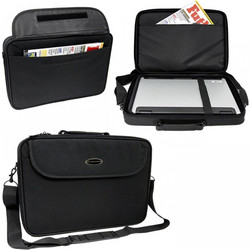 Esperanza Classic+ Τσάντα Laptop Ώμου 17" Black