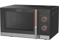 Juro-Pro NMO-238MB Φούρνος Μικροκυμάτων με Grill 23lt Μαύρος