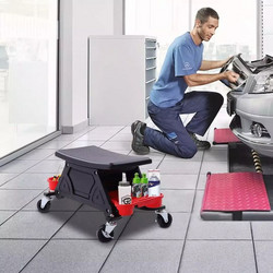 Car Mechanic Stool, Ergonomic Design, High Load Capacity, Mobile Rolling Creeper