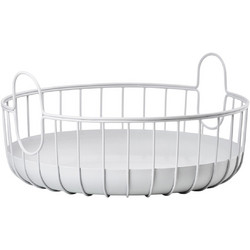 Zone Denmark Καλάθι Οργάνωσης Μεταλλικό O38x18 - Inu Soft Grey