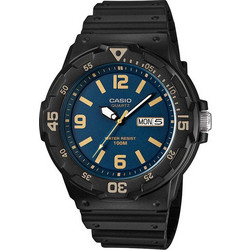 Casio Ανδρικό Ρολόι με Μαύρο Λουράκι MRW-200H-2B3