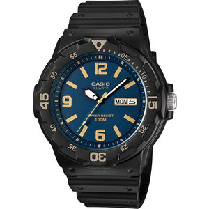 Casio Ανδρικό Ρολόι με Μαύρο Λουράκι MRW-200H-2B3