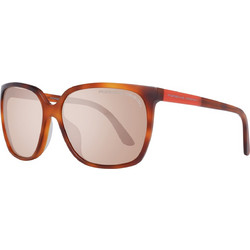 Porsche Design P8589 E Γυναικεία Γυαλιά Ηλίου Τετράγωνα Κοκάλινα Ταρταρούγα με Καφέ Polarized Φακό