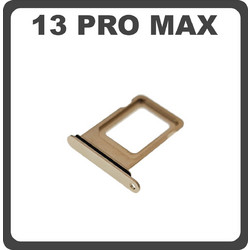 Original for Apple iPhone 13 Pro Max (A2643, A2484) Sim Tray SIM Gold