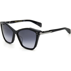 Rag & Bone RNB1045GS 6FQ Γυναικεία Γυαλιά Ηλίου Πεταλούδα Κοκάλινα Μαύρα με Μαύρο Φακό
