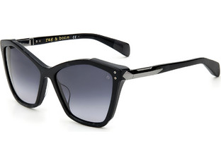 Rag & Bone RNB1045GS 6FQ Γυναικεία Γυαλιά Ηλίου Πεταλούδα Κοκάλινα Μαύρα με Μαύρο Φακό