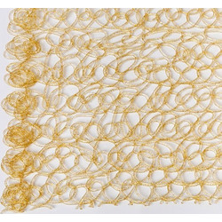 ΦΡΑΧΤΗΣ PVC, ΧΡΥΣΟΣ ΜΕ GLITTER, 1x10cm (ΤΙΜΗ ΑΝΑ ΜΕΤΡΟ)