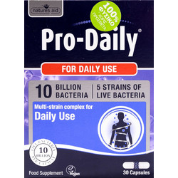 Natures Aid Pro-Daily Προβιοτικά 30 Κάψουλες