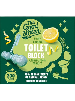 Block Τουαλέτας Τζίντζερ & Λεμόνι - The Good Witch - 1pcs