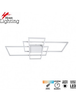 Home Lighting SE LED 4 TESSERA WHITE 58*32*10cm 3CCT WITH MEMORY IP20 28W 2 YEARS WARRANTY 77-50990
