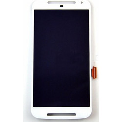 Motorola Moto G (2014) G2 (XT1063/XT1064/XT1068) Complete LCD and Digitizer Assembly in Λευκό (Bulk)
