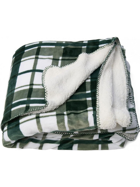 HEINNER HR-BLKSHP220-GREEN Κουβέρτα Διπλή 200x220cm Πράσινη