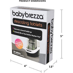Baby Brezza Υγρό Καθαρισμού για Μπιμπερό 20τμχ_BRZ0174