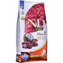 Farmina N&D Quinoa Grain Free Skin & Coat All Breeds Adult with Duck, Quinoa, Coconut & Turmeric 7kg