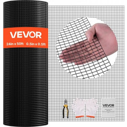VEVOR Γαλβανισμένο Πλέγμα 61cm x 15.2m, 19 Gauge, Με Πλαστική Επικάλυψη για Περίφραξη Κήπου JSGSWL24IN500FOIS001V0