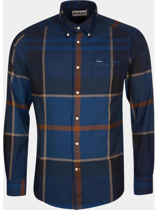 Barbour Ανδρικό Πουκάμισο Καρό Μακρυμάνικο MSH4980-TN54