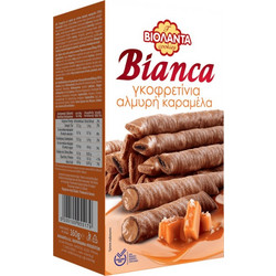 Βιολάντα Bianca Γκοφρετίνια Αλμυρή Καραμέλα 160gr (82-01790)
