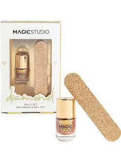 Magic Studio Shimmer Σετ Βερνίκια Νυχιών Χρυσό