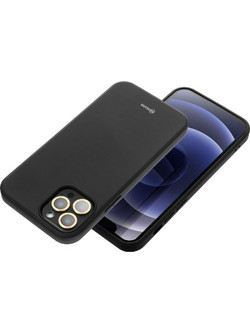 Roar Colorful Jelly Back Cover Black (Samsung Galaxy S26 Edge)