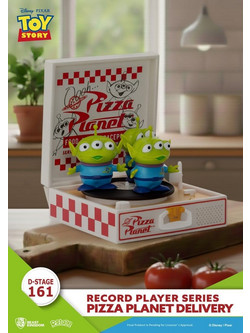 Beast Kingdom Toy Story Record Player Series D-Stage Pizza Planet Delivery 12cm