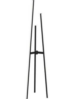 Φωτιστικό Δαπέδου Mongolanda 901052 3XLed 3000K 4300lm 35,5x151cm Black Eglo