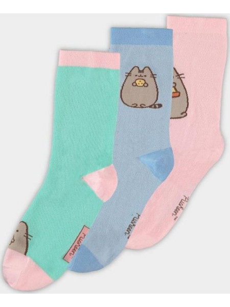 PUSHEEN - Pack of 3 Pairs of Socks (T35-38)