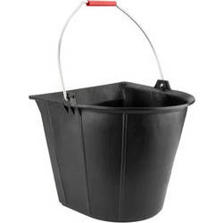 Bellota BKCIND13BM Κουβάς Λάστιχου Μαύρος 13lt