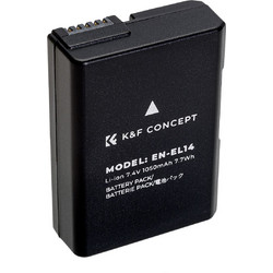KampF Concept ENEL14 1050mAh Battery Compatible with Nikon KF280020V1