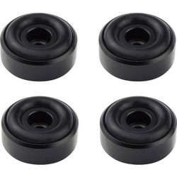 Dynavox Aluminium Feet Mini Set Black - Στηρίγματα για συσκευές (4 τεμάχια)