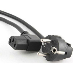 CABLEXPERT POWER CORD RIGHT ANGLED C13 VDE APPROVED 1,8M