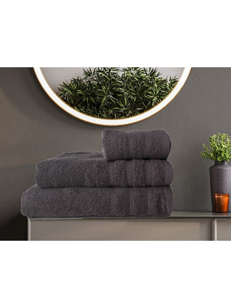 Makis Tselios Home Σετ Πετσέτες 3τμχ Dios5 Grey