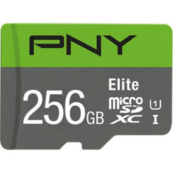 PNY Elite microSDXC 256GB Class 10 U1 UHS-I