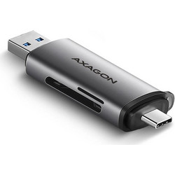 Axagon CRE-SAC Card Reader OTG USB-C & USB-A 3.2 Gen 1 για SD / microSD