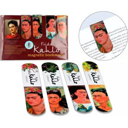 ΜΑΓΝΗΤΙΚΟΣ ΣΕΛΙΔΟΔΕΙΚΤΗΣ SET 4 KAHLO 20X54