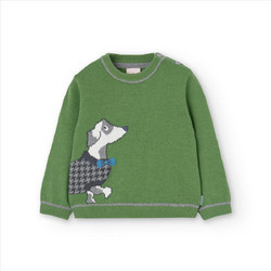 Πουλόβερ 719221 Boboli - Green