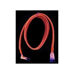 Καλώδιο Revoltec Sata Γωνιακό Braided Red 1m