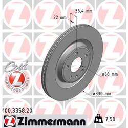 Zimmermann Δισκόπλακα - 100.3358.20