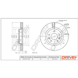 Dr!ve+ Δισκόπλακα - DP1010.11.1628