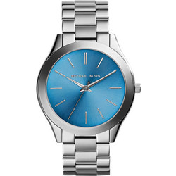 Michael Kors Slim Runway Γυναικείο Ρολόι με Ασημί Μεταλλικό Μπρασελέ MK3292