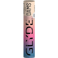 Sheer Glyde Dams Vanilla Γυναικεία Προφυλακτικά με Γεύσεις & Λιπαντικό 4τμχ