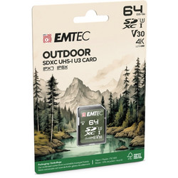 Emtec Outdoor SDXC 64GB Class 10 U3 V30 UHS-I 90MB/s