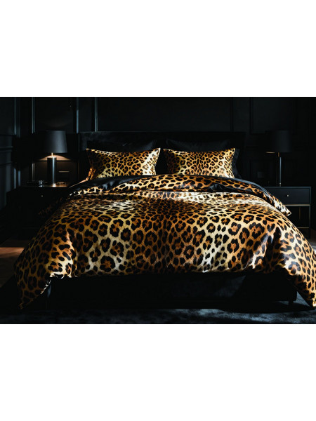 Σετ παπλωματοθηκη leo 240x250cμ 100% cotton satin 210tc