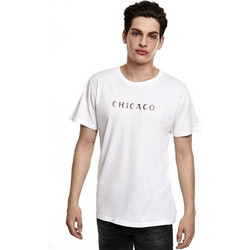 MERCHCODE Men Michael Chicago Tee - WHITE - MC422