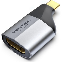 VENTION Type-C to HDMI Adapter Gray Aluminum Alloy Type (TCDH0) (VENTCDH0)