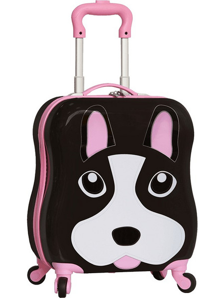 Snowball 846.196141 Dog Παιδική Βαλίτσα Καμπίνας 44x34x20cm με 4 Ρόδες Μαύρη