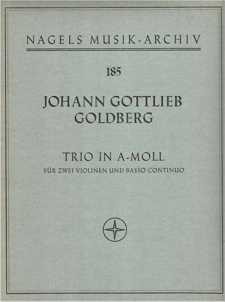 Goldberg - Trio In A Minor