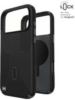 Speck Presidio2 Grip ClickLock & MagSafe - Case iPhone 17 Pro Max (Black / Slate Grey / White) - (150986-D143)