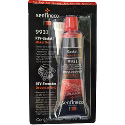 Senfineco RTV-Gasket Maker Red 100g - Φλαντζόκολλα κόκκινη (9931)