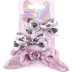 DISNEY ΠΑΙΔIΚΟ ΣΕΤ ΛΑΣΤΙΧΑΚΙΑ ΜΑΛΛΙΩΝ MINNIE MOUSE 1842 - ροζ